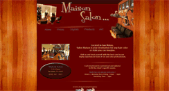Desktop Screenshot of maisonsalon.com